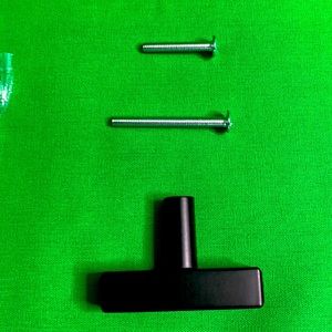 29Pack Square Cabinet Knobs Matte Black Drawer